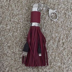 Rebecca Minkoff Power Tassel Keychain
